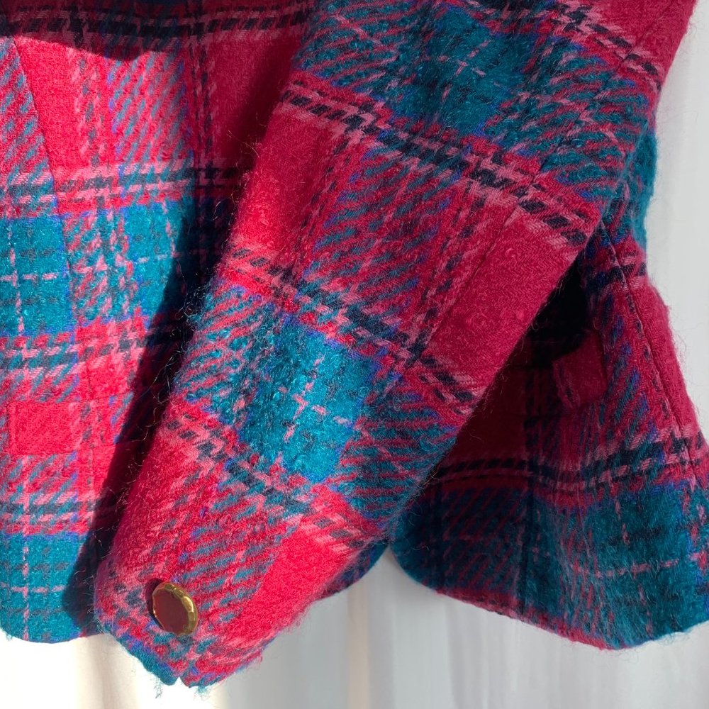 Pendleton 100% Wool Button Up Jacket W Two Pockets - image 8